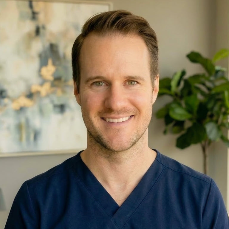 Dr. Fortin, Founder and Medical Director of Paperplane Therapeutics, smiling warmly in a professional portrait.